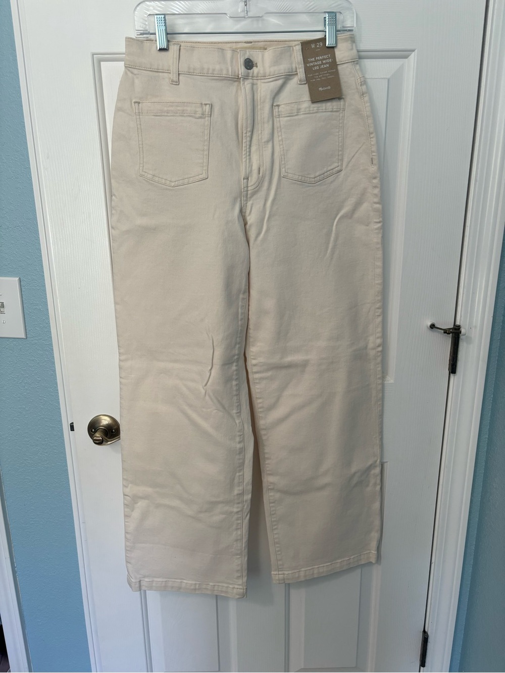 NWT Madewell Perfect Vintage Wide-Leg Jean